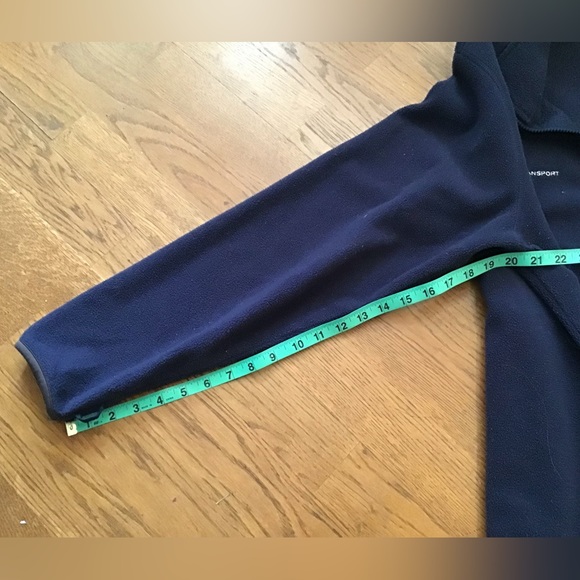 Disney World Transportation Navy Fleece Jacket … cast member exclusive - Picture 7 of 7